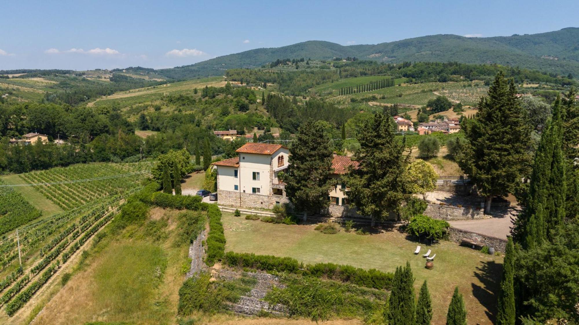 Foresteria Castello Di Verrazzano 基安蒂格雷夫 外观 照片