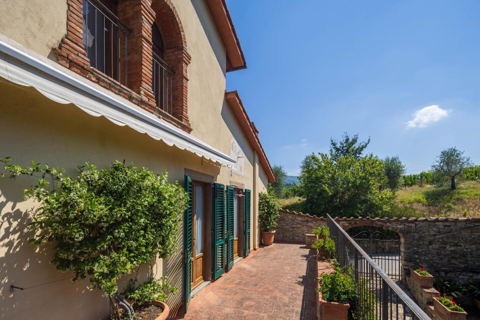 Foresteria Castello Di Verrazzano 基安蒂格雷夫 外观 照片