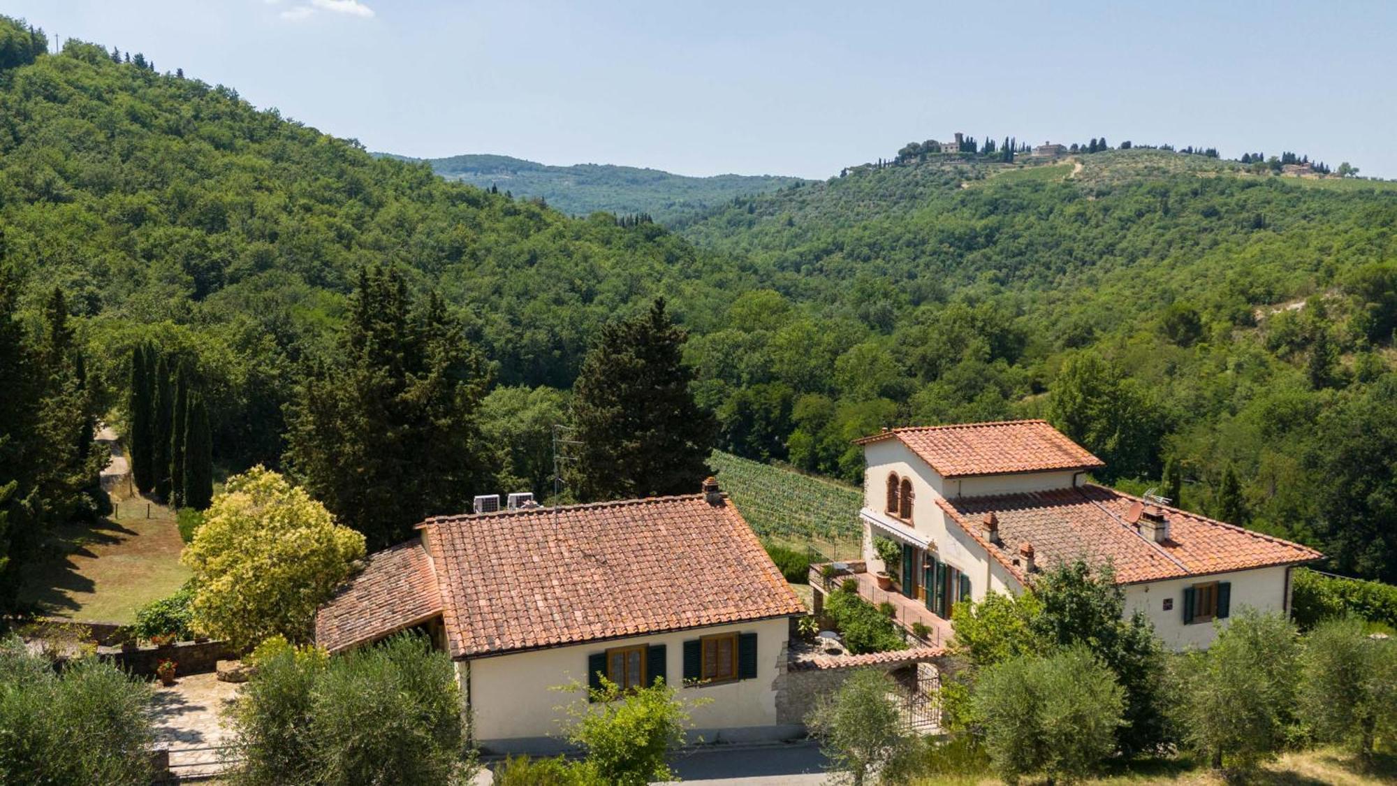 Foresteria Castello Di Verrazzano 基安蒂格雷夫 外观 照片