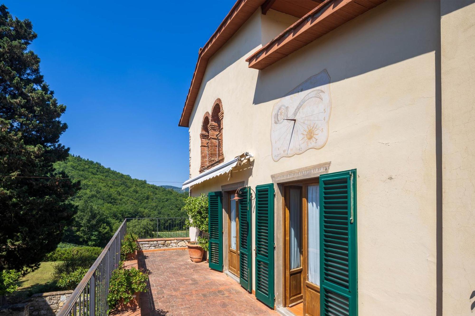 Foresteria Castello Di Verrazzano 基安蒂格雷夫 外观 照片