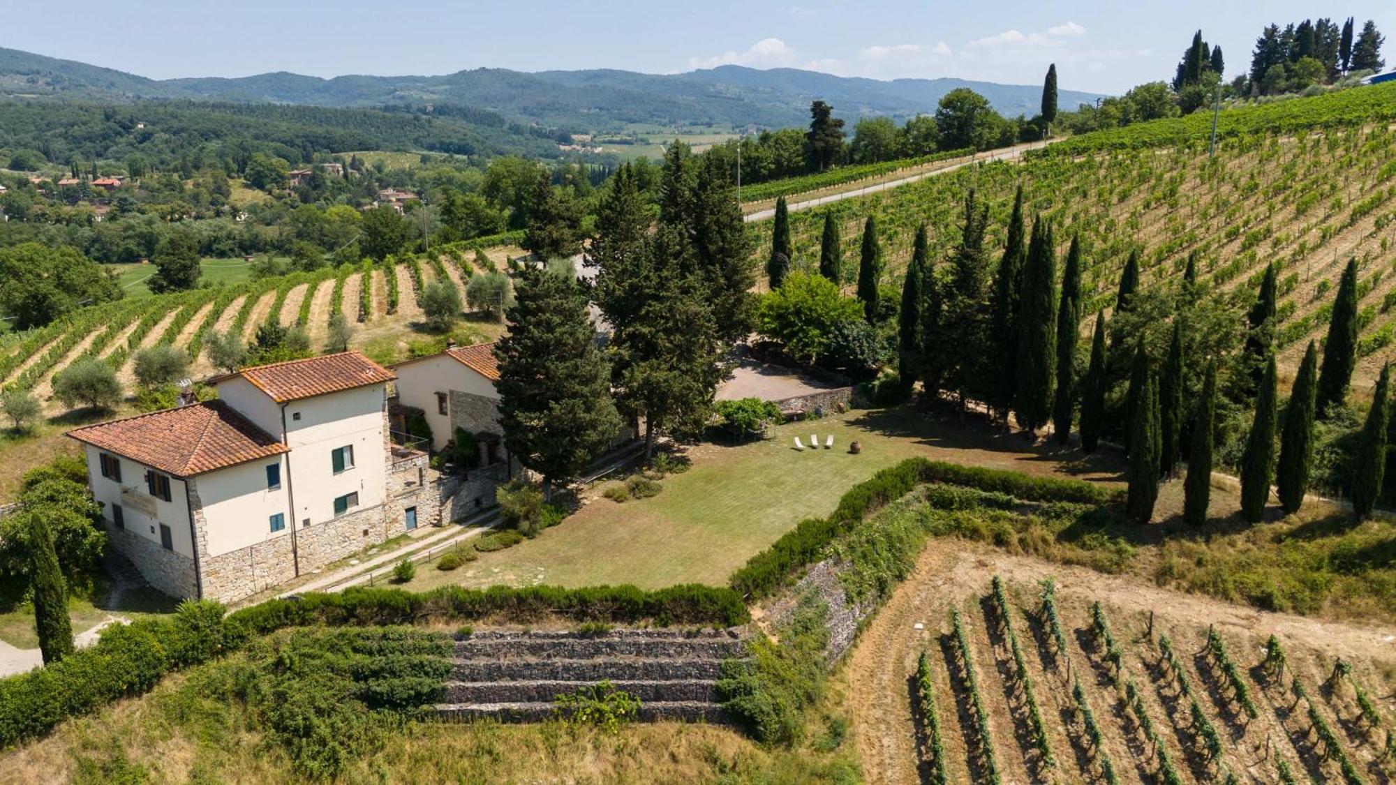 Foresteria Castello Di Verrazzano 基安蒂格雷夫 外观 照片